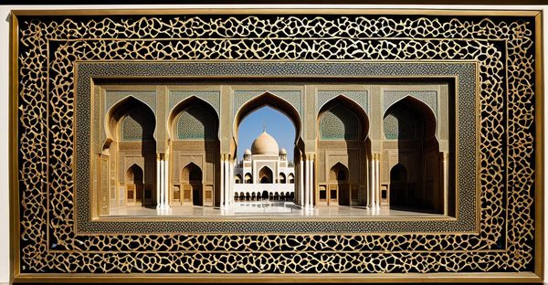 Découvrez la collection de tableaux islamiques élégants et raffinés